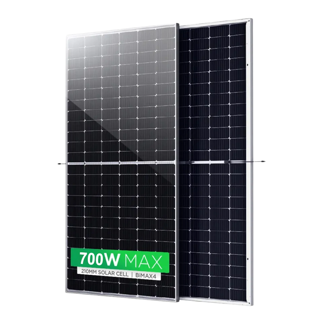 Factory 182mm Half Cell Solar PV Modules 410W 550W 700W 144cells Photovoltaic Perc Hjt Mono Solar Panel Price for Home Commercial Solar Power Energy System