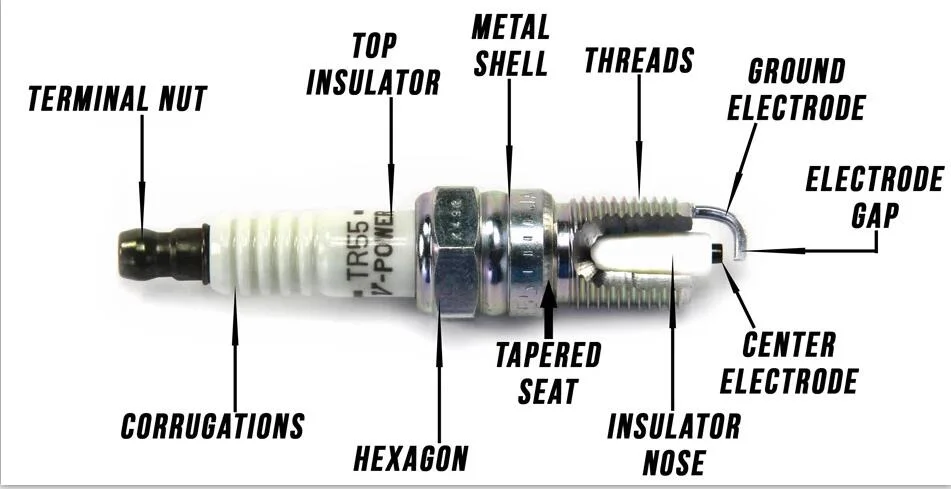 Motorcycle Parts 150cc C7hsa A7tc Motorcycle Spark Plugs